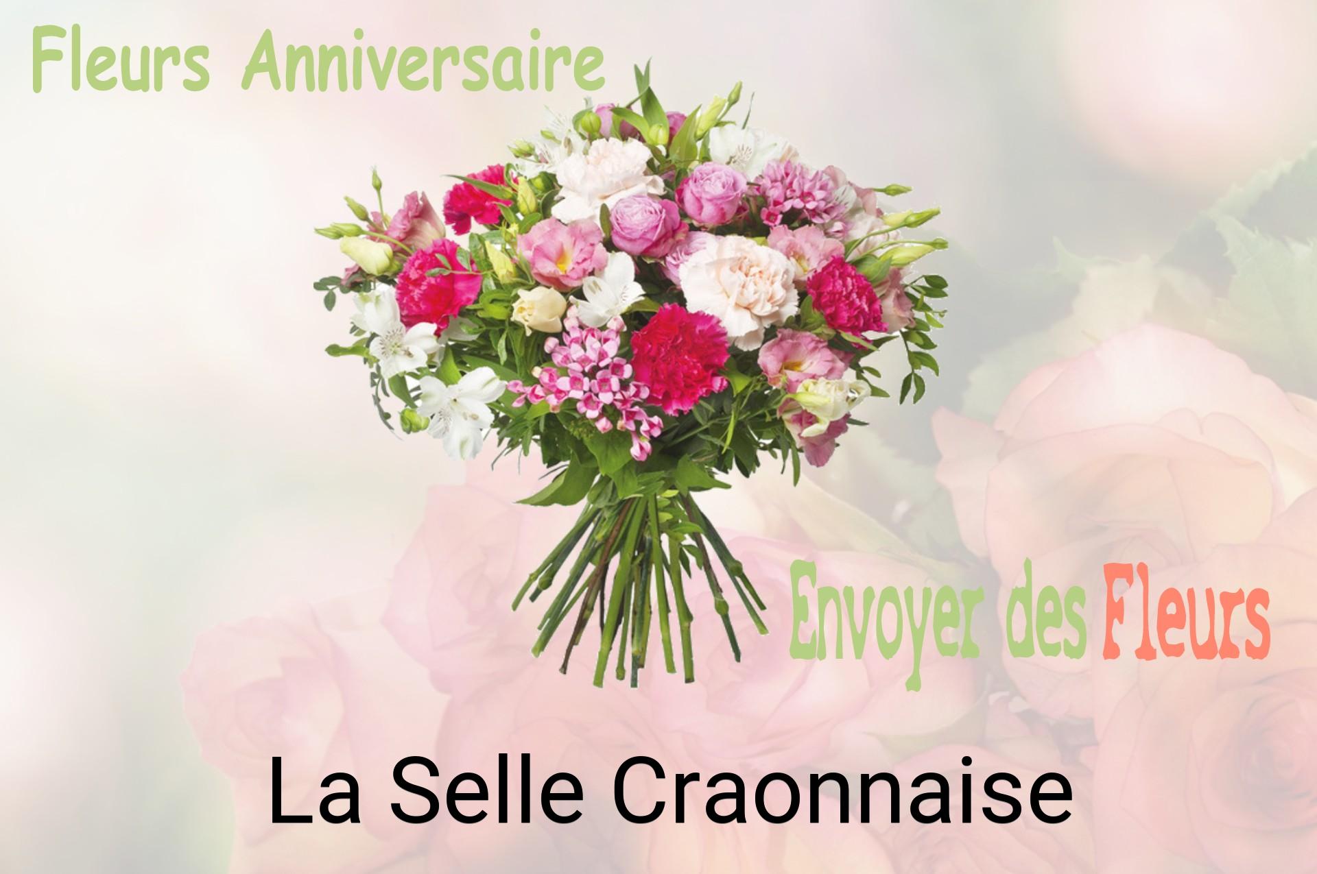 Bouquet de fleurs d’anniversaire livré à La Selle-Craonnaise